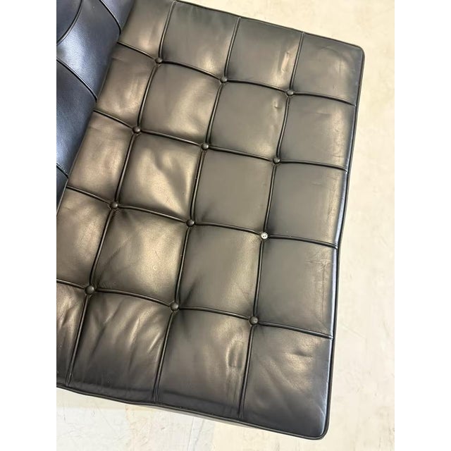 Manufacturer: Knoll International Designer: Mies van der Rohe Model: Barcelona Chair Upholstery: Nappa leather Color:...