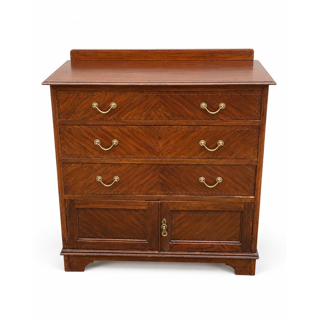 19th Century Chippendale Georgian Commode, 1920s For Sale - Image 11 of 11