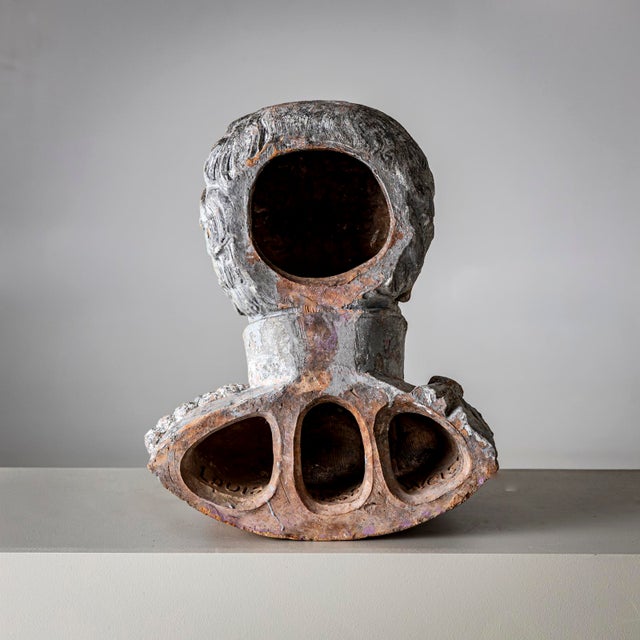 Louis Weiss, Busts of Count Von Gneisenau and Von Blücher, 1858, Terracotta, Set of 2 For Sale - Image 12 of 14