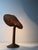 Italian Bamboo, Cane and Rattan Table Lamp with Fan-Shaped Shade in the style of Ingo Maurer, 1960s For Sale - Image 14 of 18