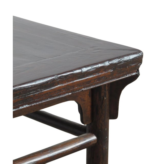 1900s Square Antique Chinese Coffee Table For Sale In Greensboro - Image 6 of 9