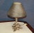 Antique Art Nouveau Thistle Table Lamp For Sale - Image 6 of 6