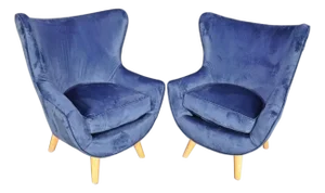 Mid 20th Century Mid-Century Style Armchairs - 2 Pieces