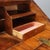 Wood Antique Flap Cabinet in Wood, Italy, 18th Century For Sale - Image 7 of 16