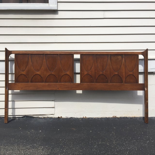 Broyhill Brasilia Walnut King Size Headboard Chairish