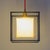 Lightmass P1 Sheepskin Pendant Light, Cube Hanging Lamp For Sale In Raleigh - Image 6 of 9