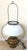 American Antique C1887 Bradley & Hubbard Milk Glass Cast Iron Hanging Lantern Electrified Lamp For Sale - Image 3 of 15