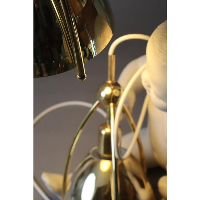 Mid-Century Brass Hanging Lamp from WKR Leuchten 1960s For Sale - Image 15 of 18