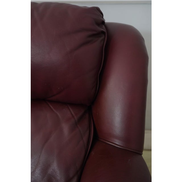 Animal Skin Hancock & Moore Leather Armchair For Sale - Image 7 of 18
