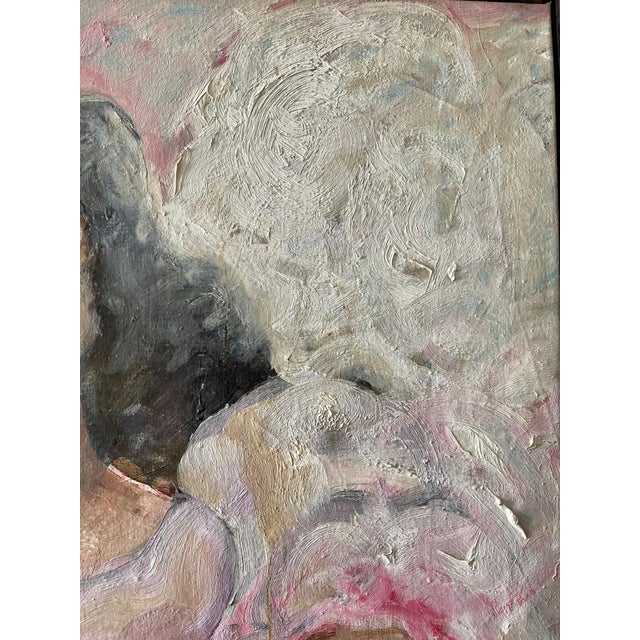 Diego Barboza, Large Venezuelan Expressionist Oil Painting Diego Barboza Latin American Master, 1988 For Sale - Image 10 of 12