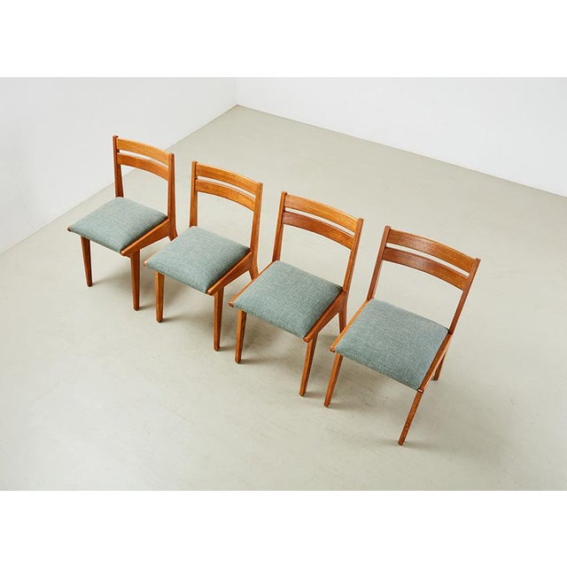 Model 666 Dining Chairs by Jens Risom for Knoll, U.S.A. 1940s, Set of 4 For Sale - Image 6 of 11