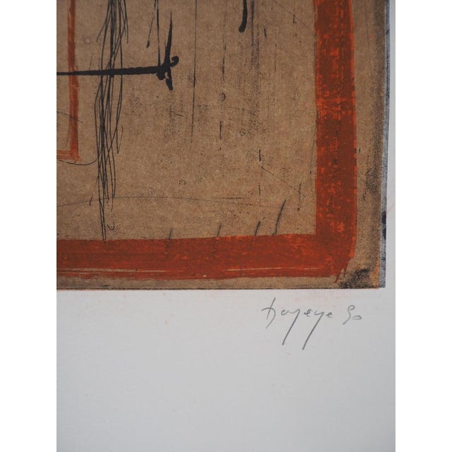 Modern Didier Hagege, Opening, Hand Signed Etching, 1990 For Sale - Image 3 of 6