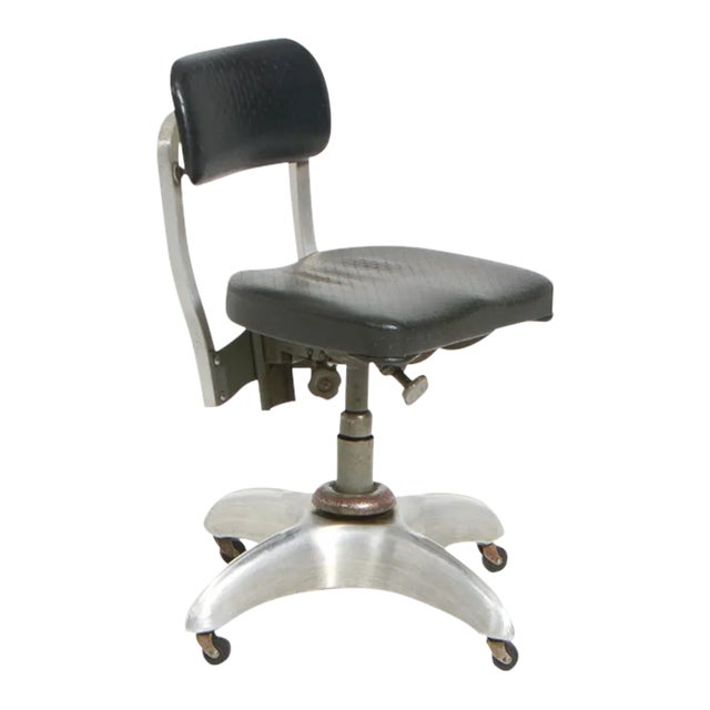 Industrial Aluminum Office Chair from Good Form, USA For Sale