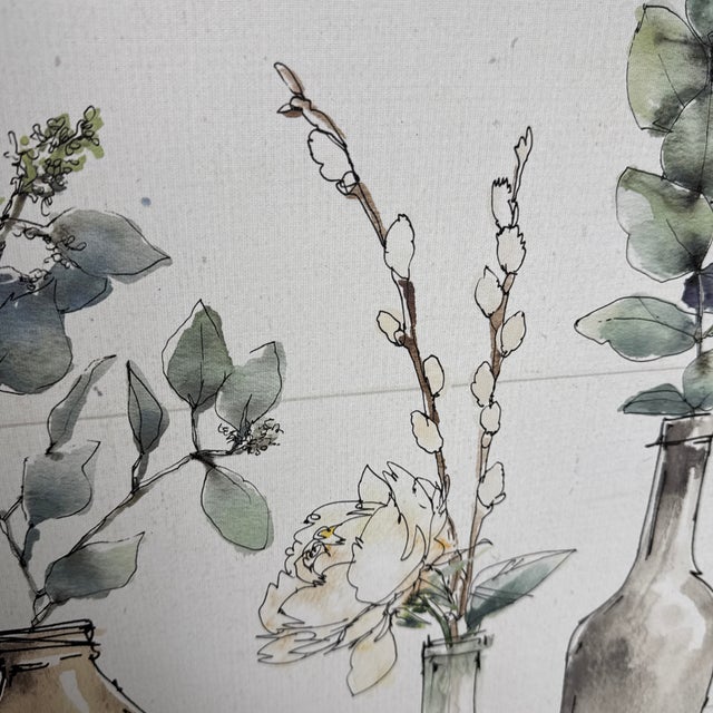 Stupell Home Décor Botanical Floral Bottles Wall Art, Framed For Sale - Image 12 of 12