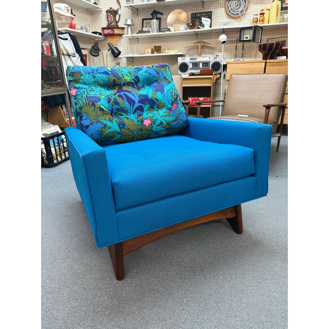 Mid-Century Modern Attributed Adrian Pearsall for Craft Associates #2406 Lounge Chair C1960s For Sale - Image 3 of 9