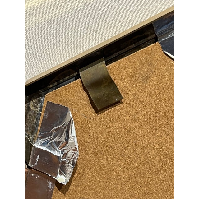 Metal 1970’s Mid Century Modern Octagonal Oversized Wall Mirror For Sale - Image 7 of 7