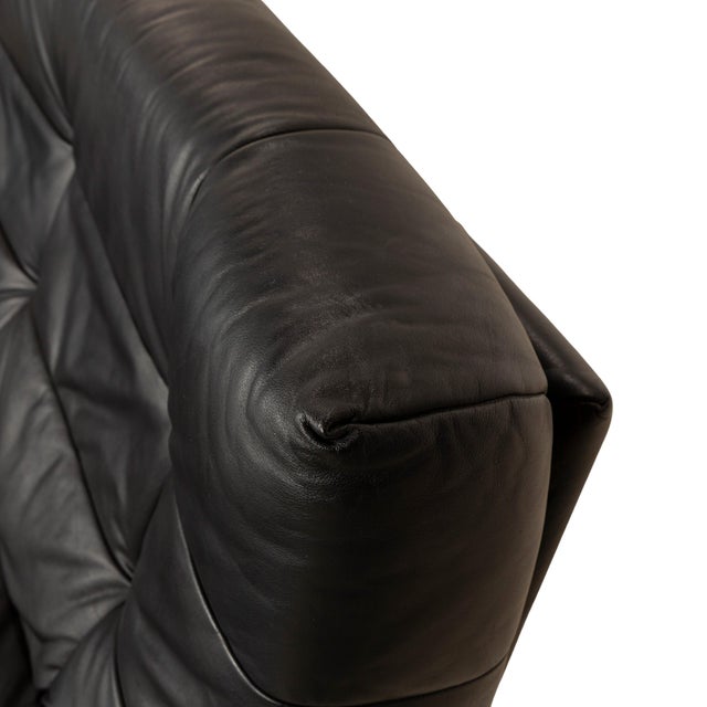 BMP Leather Two-Seater Sofa by Rolf Benz For Sale - Image 5 of 11
