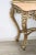 Carved and Gilded Wood Console Table with Mirror, 1930s For Sale - Image 3 of 10
