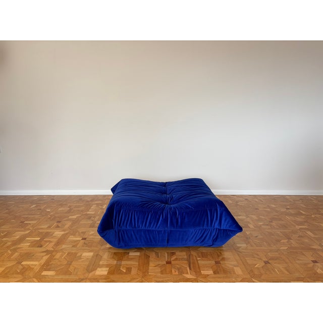 Togo Corner Sofa and Ottoman by Michel Ducaroy for Ligne Roset, Set of 2 For Sale - Image 9 of 13