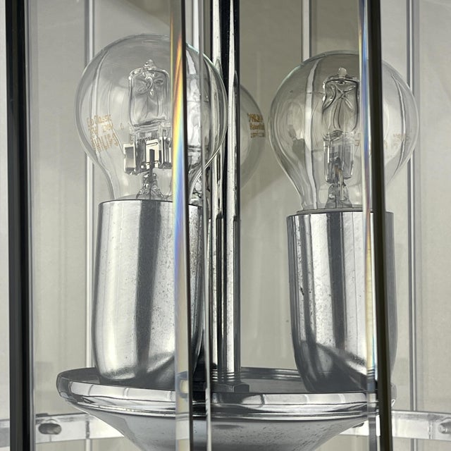 Mid-Century Smoked Art Glass Pendant Lamp from Veca, Italy, 1970s For Sale - Image 12 of 17