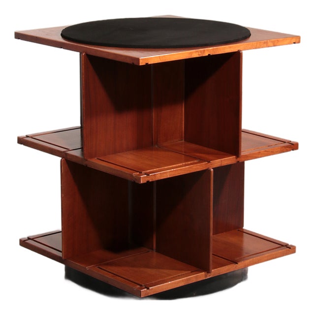 Revolving Modular Model 823 Bookcase by Gianfranco Frattini, Italy, 1963 For Sale