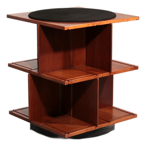 Revolving Modular Model 823 Bookcase by Gianfranco Frattini, Italy, 1963