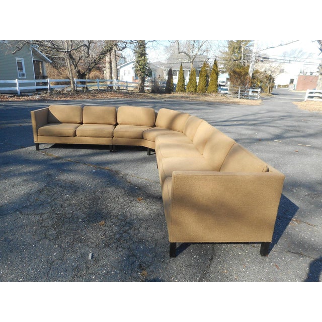 Vintage Modern ThreePiece Sectional Sofa by Dunbar Chairish