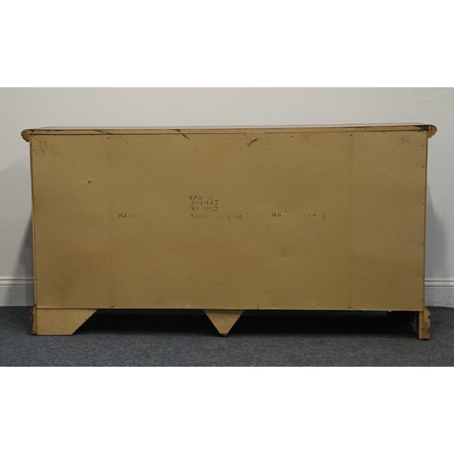 Vaughan Bassett Traditional Chippendale Style 63" Triple Dresser 30-002 For Sale - Image 12 of 14