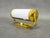Original bauhaus wall lamp from 1930s czechoslovakia, defined by its clean cylindrical form and balanced proportions. The...
