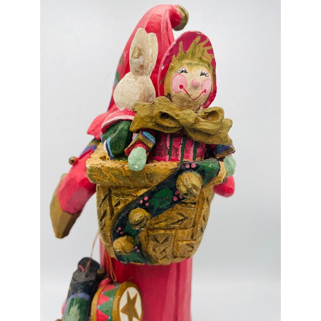 1992 Rare House of Hatten Old World Santa With Toys Chairish