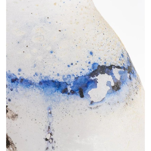 Late 20th Century Seguso Arte Vetro Spiral Motif Scavo Glass Vase For Sale - Image 5 of 9