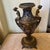 Stunning ceramic and Ormolu metal statement vase this item was used on a movie set in Atlanta it is highly decorative with...