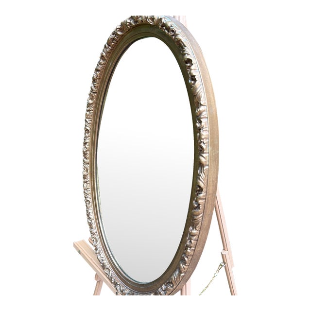 Mid Century Modern Hollywood Regency Ornate Vintage Mirror by Burwood in Excellent Condition For Sale