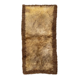 Scandinavian Modern Rya Rug, 6' 1" X 2' 10" For Sale