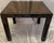 Metal Mid Century Drexel "Et Cetera" Black & Gold Hand-Painted Chinoiserie Side Table For Sale - Image 7 of 8
