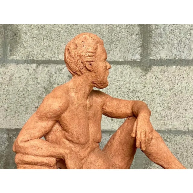 Vintage Expressionist Figural Sculpture For Sale - Image 12 of 12