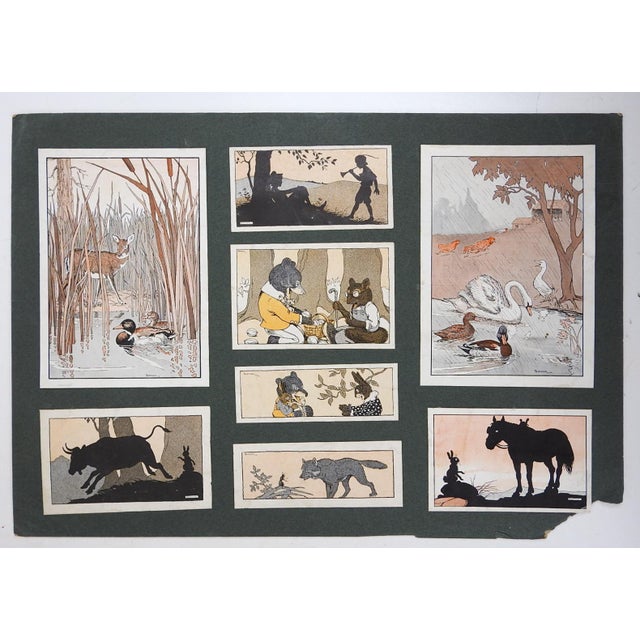 Early 20th century collection of prints childrens book illustrations by Horace Boylston Dummer (1878 - 1945)...
