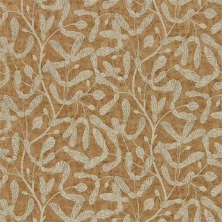 Sanderson Sycamore Trail Wallpaper in Copper For Sale
