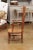 Late 19th Century French Cherry Wood Armchair with Rush Seat and Sheaf Back For Sale - Image 12 of 13
