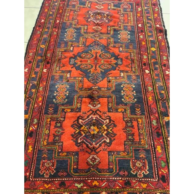 Antique N. West Persian Rug , 5' X 8'5 For Sale - Image 4 of 7