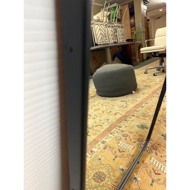 Gold Rejuvenation Arched Metal Framed Mirror, Burnished Brass For Sale - Image 8 of 12