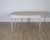 19th Century Pair of Gustavian Style Painted Tables, Repainted in Light Gray For Sale - Image 4 of 14