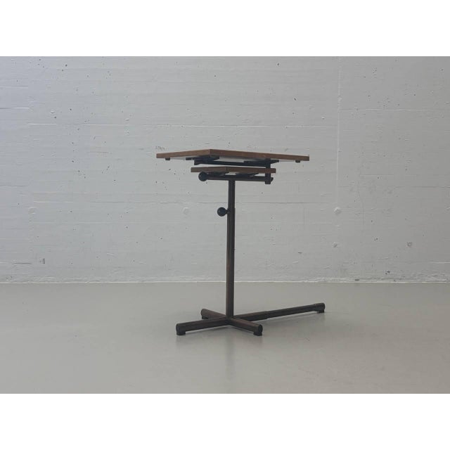 Caruelle Side Table by Georg Albert Ulysse Caruelle for Embru, Switzerland, 1950s For Sale - Image 11 of 17