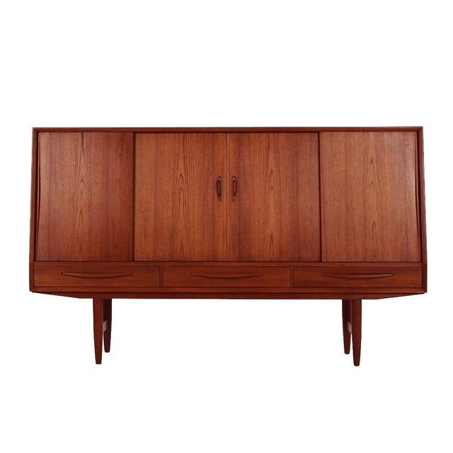 Danish Teak Highboard, 1970s For Sale - Image 18 of 18