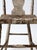 Brown Antique Primitive Painted Farmhouse Side Chair For Sale - Image 8 of 16