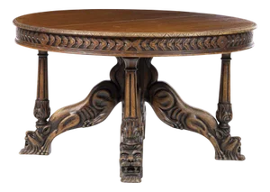 Portuguese Dining Room Table, Late 19th Century