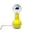 Yellow Vintage Enzo Mari Yellow Dumbbell Lamp For Sale - Image 8 of 8