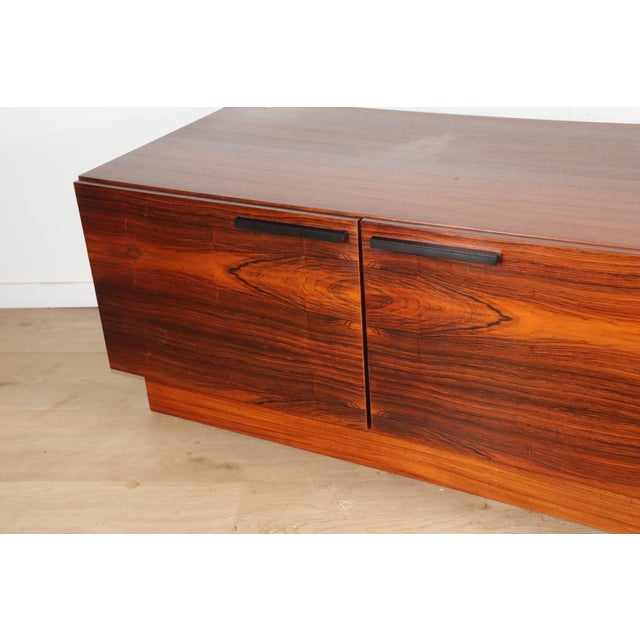 Scandinavian Low Sideboard in Rosewood from Ib Kofod Larsen, Denmark, 1960s For Sale - Image 13 of 16