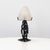French Art Deco Wrought Iron Table Lamp, 1930s For Sale - Image 10 of 10