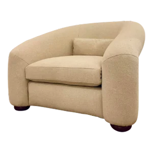 Modern Cream Club Chair